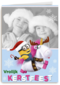 minion kerstkaart vrolijk kerstfeest