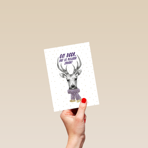 oh deer het is kerst