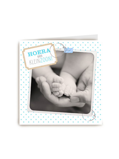 babyvoetjes handjes kleinzoon