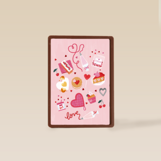 Valentijn liefde taarten