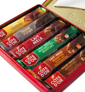 Cadeaublik Cote dOr Chocolade Proeverij 6 stuks