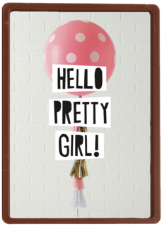geboorte dochter hello pretty girl