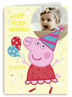 Peppa Pig Hiep Hiep Hoera Foto