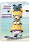 minions Stuart en Dave jij bent jarig helemaal toppie