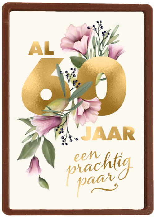 Huwelijksjubileum al 60 jaar een prachtig paar