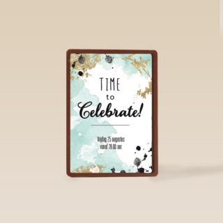 watercolor celebrate