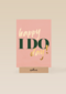 Love Story Happy I Do Day