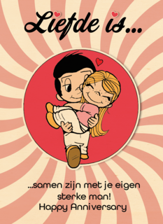 Liefde is sterke man