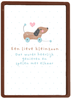 zwanger kleinkind een lieve kleinzoon