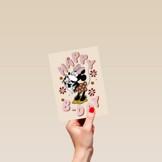 Minnie Mouse Happy Bday Roze
