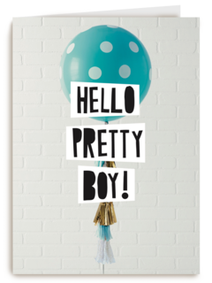 geboorte zoon hello pretty boy
