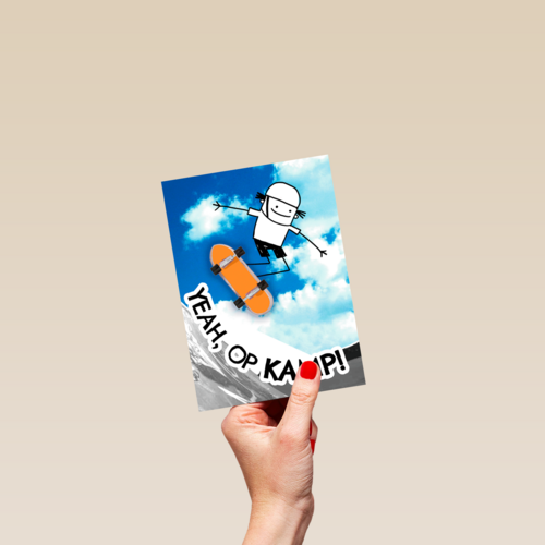 Skater op kamp