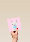 Verjaardagskaart tiener grappig Alpaca met kauwgum