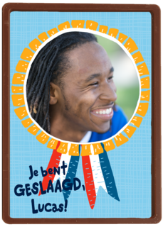Geslaagd Lintje Fotokaart