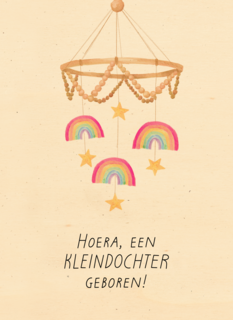 Geboortefelicitatie kleindochter