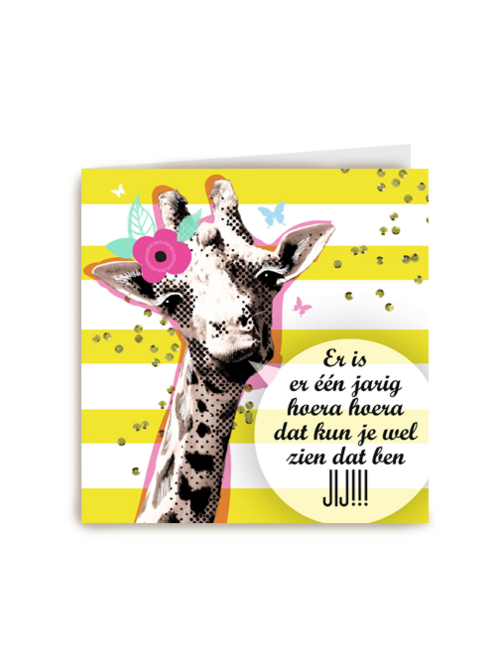 giraffe verjaardag