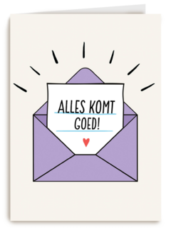 Sterktekaart Alles komt goed