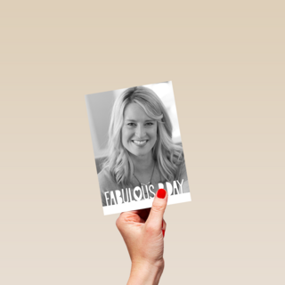 fabulous bday vrouw foto