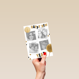 fotokaart polaroid fotoos happy new year