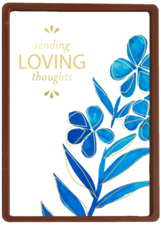 Sterktekaart Engels Sending loving thoughts