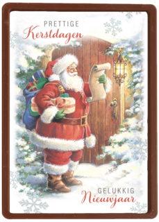 kerstkaart prettige kerstdagen en gelukkig nieuwjaar