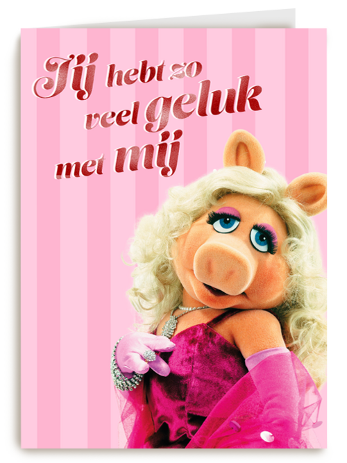 Muppets Miss Piggy Valentijn