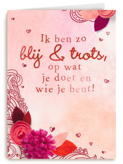 valentijnskaart klassiek blij en trots op jou