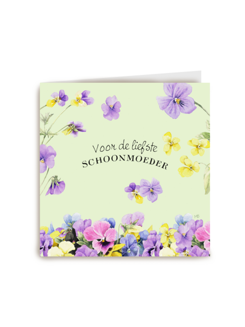 Voor de liefste schoonmoeder Marjolein Bastin