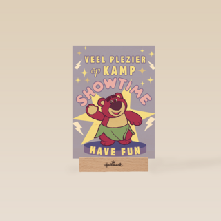 Lotso Beer veel plezier op kamp showtime
