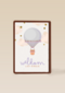 Adoptie felicitatiekaart luchtballon