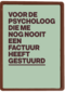 Voor mijn psycholoog