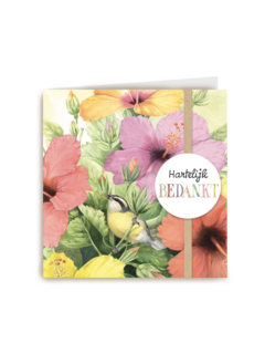 marjolein bastin hartelijk bedankt bloemen bedankt