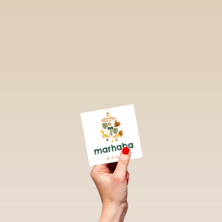 Geboorte felicitatie Arabisch meisje