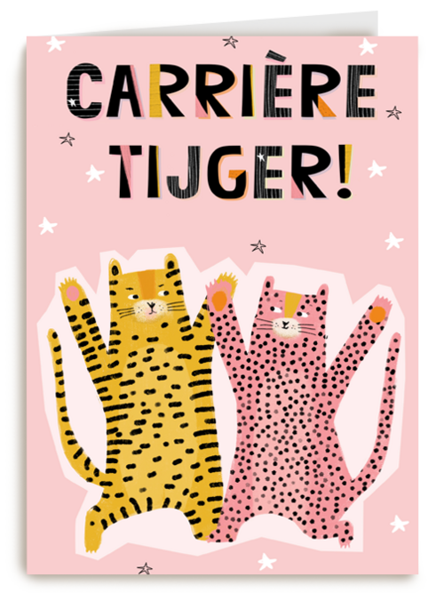 promotie kaart carriere tijger