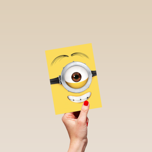 Zomaar kaart Minions