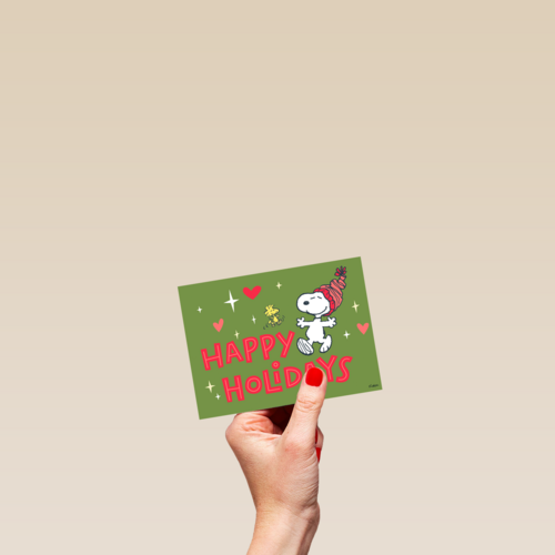 Peanuts Snoopy Happy Holidays