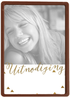 een super toffe uitnodiging voor een feestje