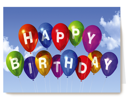 Chromazone Happy Birthday ballonnen