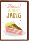 hoera taart jij bent jarig
