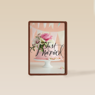 just married getrouwd