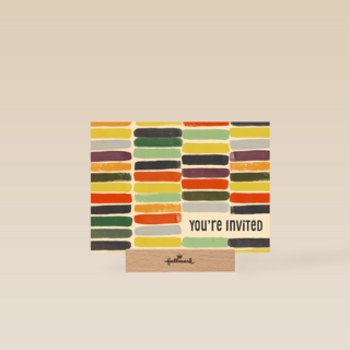 You&sbquo;&Auml;&ocirc;re Invited Kleurrijke Strepen