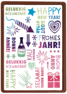 nieuwjaarskaart gelukkig nieuwjaar