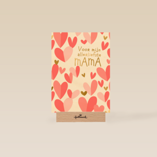 moederdag kaart klassiek voor mijn allerliefste mama