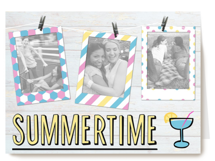 summertime fotokaart