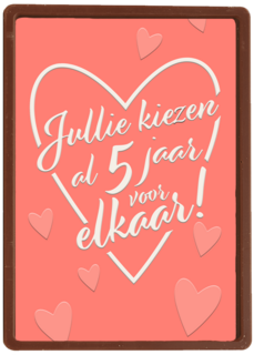 Jullie kiezen al 5 jaar voor elkaar
