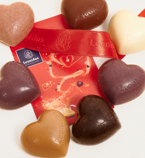 Leonidas Chocolade Bonbons Hartjes 9 stuks