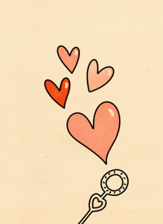 Liefde sleutel tot je hart