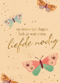 moederdag kaart extra liefde