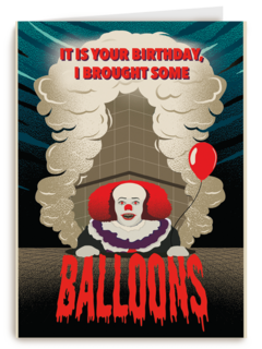 Pennywise IT Brought Some Balloons