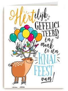 verjaardagskaart hertelijk gefeliciteerd
